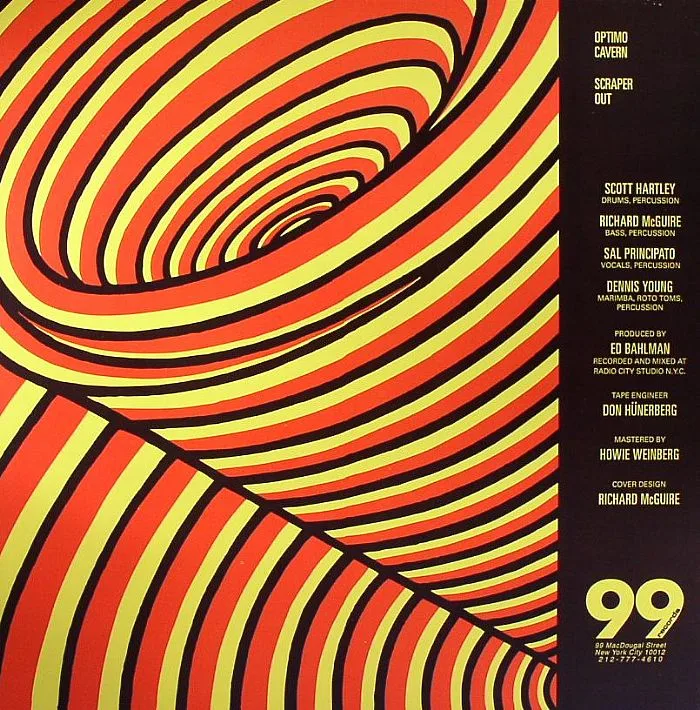 Обратная сторона обложки — LIQUID LIQUID — Optimo