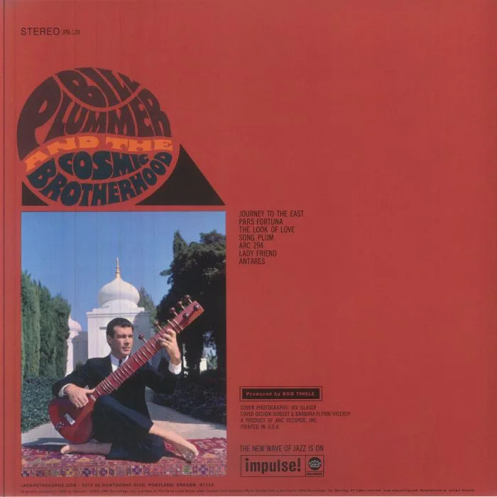 Обратная сторона обложки — Bill PLUMMER & THE COSMIC BROTHERHOOD — Bill Plummer & The Cosmic Brotherhood