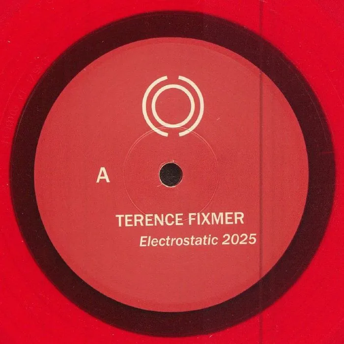 Front cover — Terence FIXMER — Electrostatic (2025 remastered)