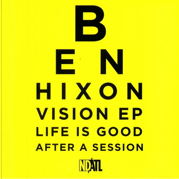 Front cover — Ben HIXON — Vision EP
