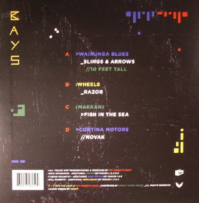 Back cover — FAT FREDDYS DROP — Bays