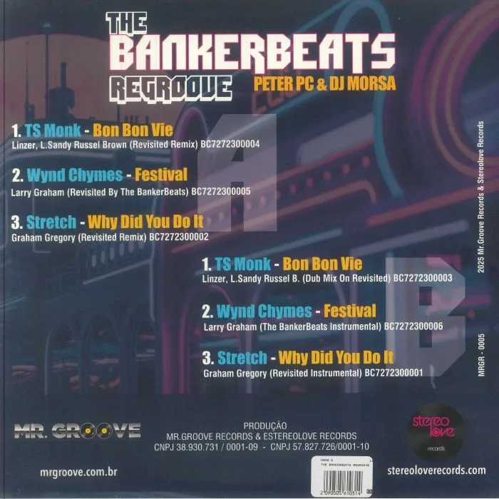 Back cover — The aka PETER PC BANKERBEATS / DJ MORSA / VARIOUS — Regroove