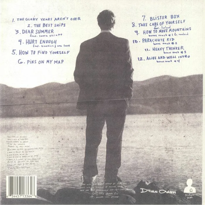 Back cover — Dylan OWEN — Take Care Of Yourself