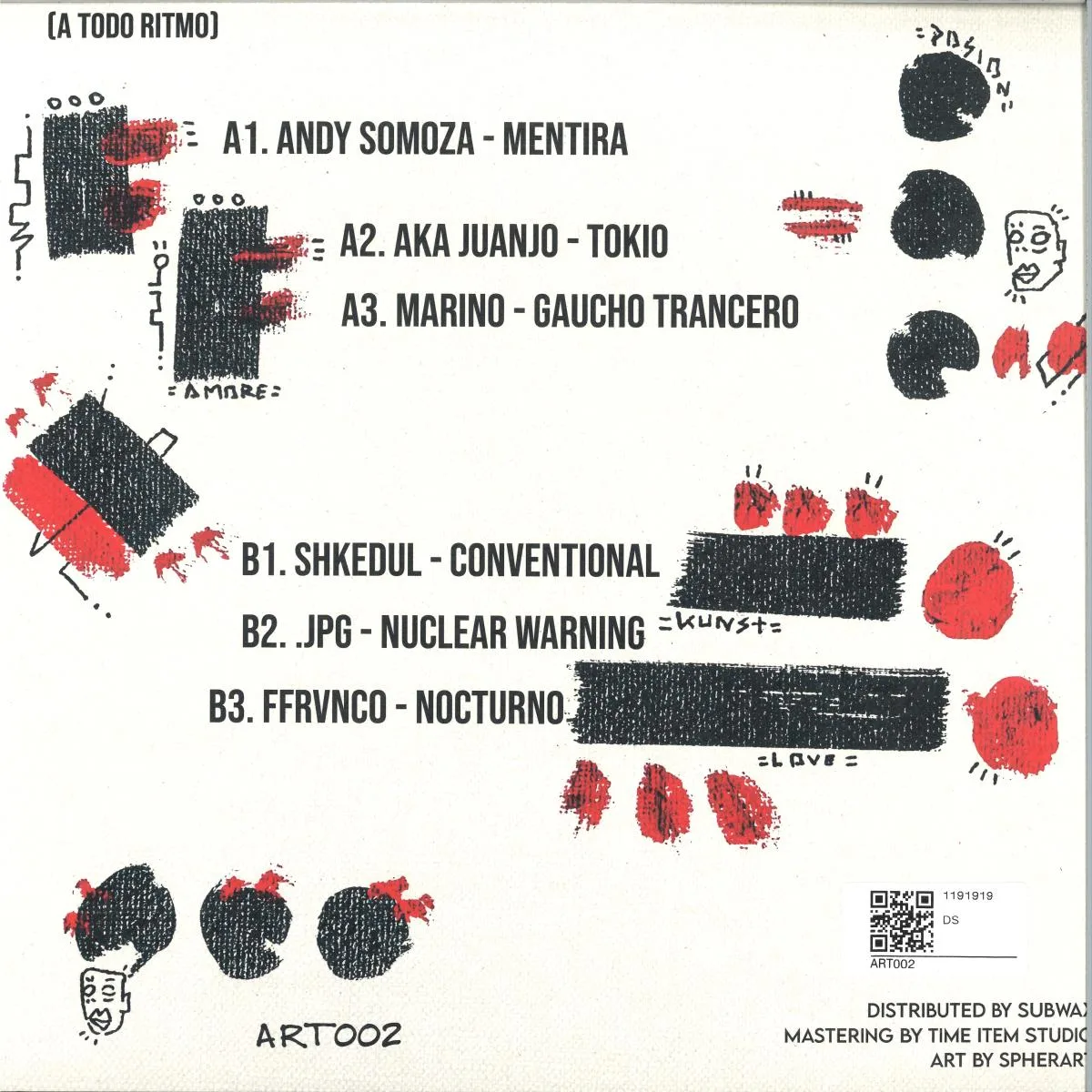 Back cover — Various — A.T.R 0424 002