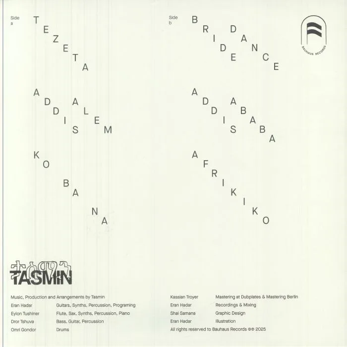 Back cover — TASMIN — Tezeta