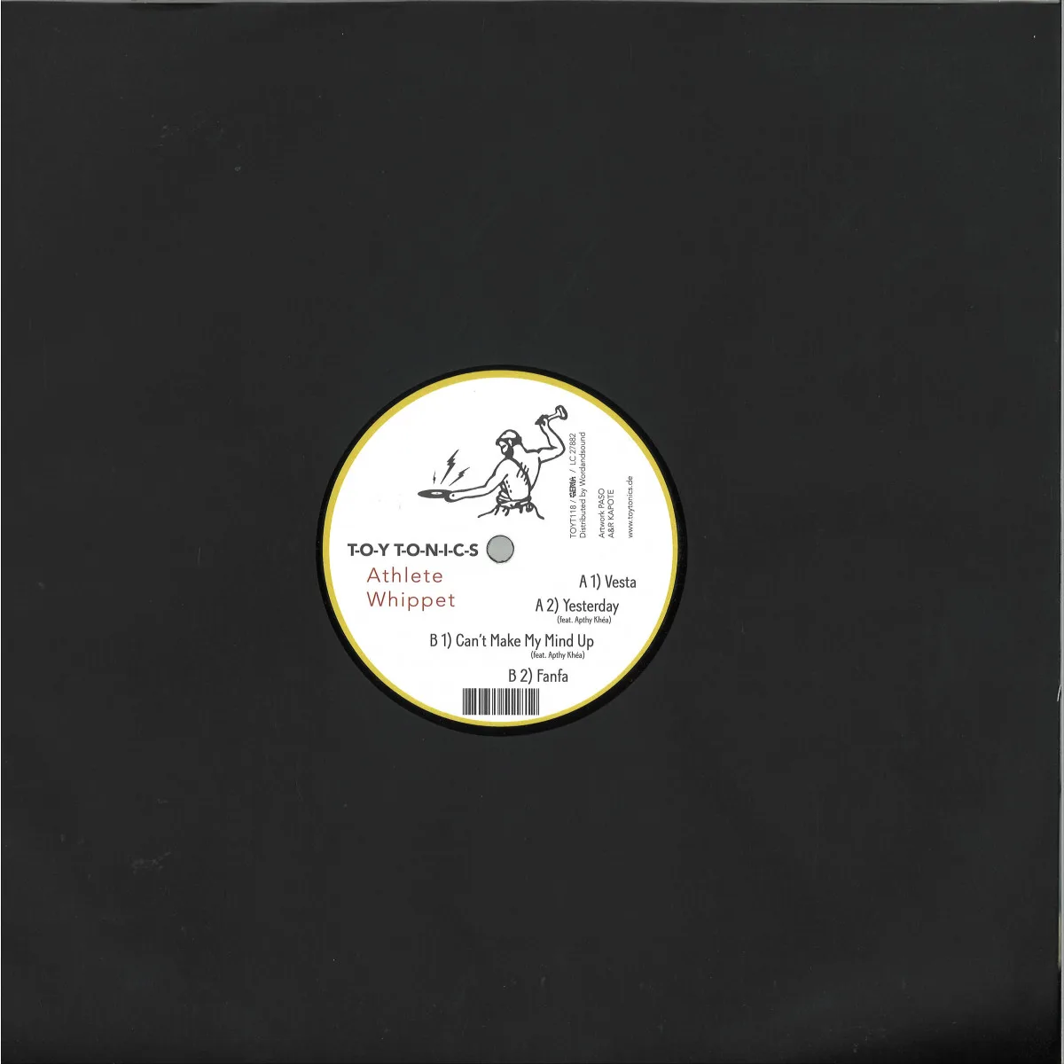 Back cover — Athlete Whippet — Vesta