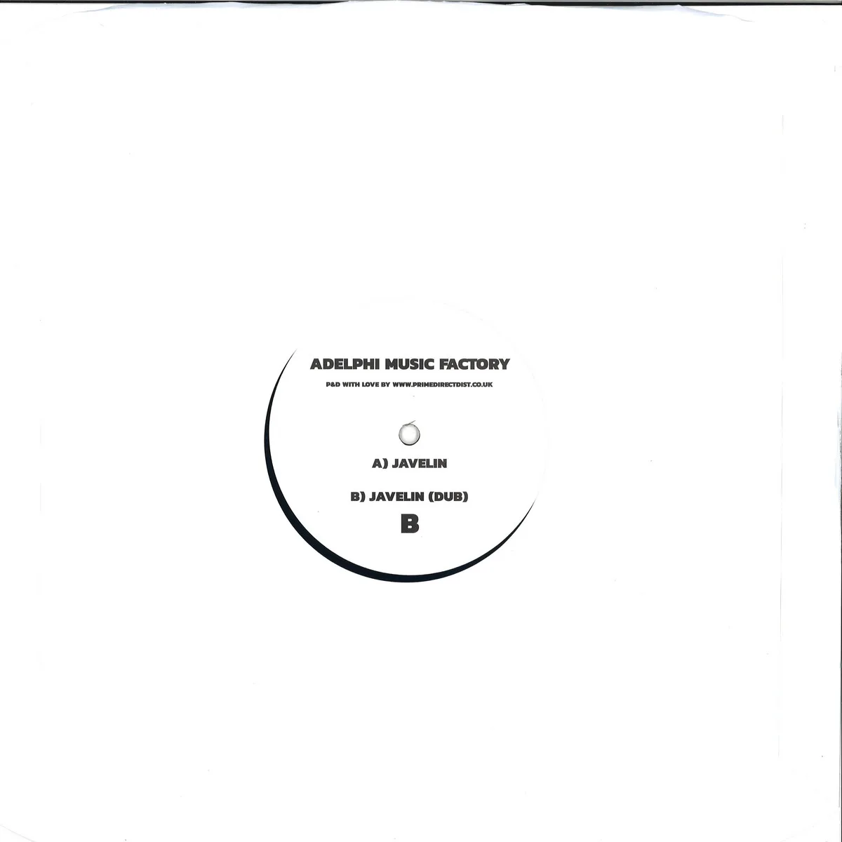 Back cover — Adelphi Music Factory — Javelin EP
