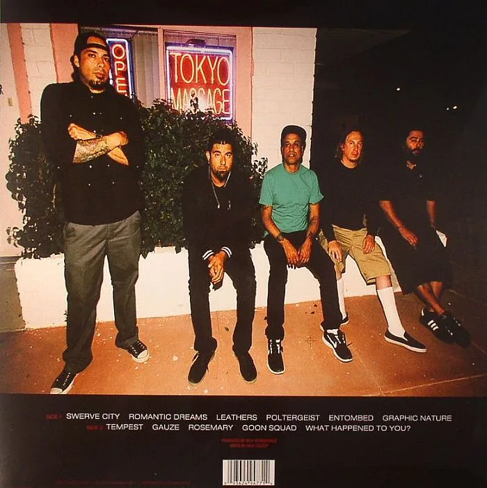 Back cover — DEFTONES — Koi No Yokan