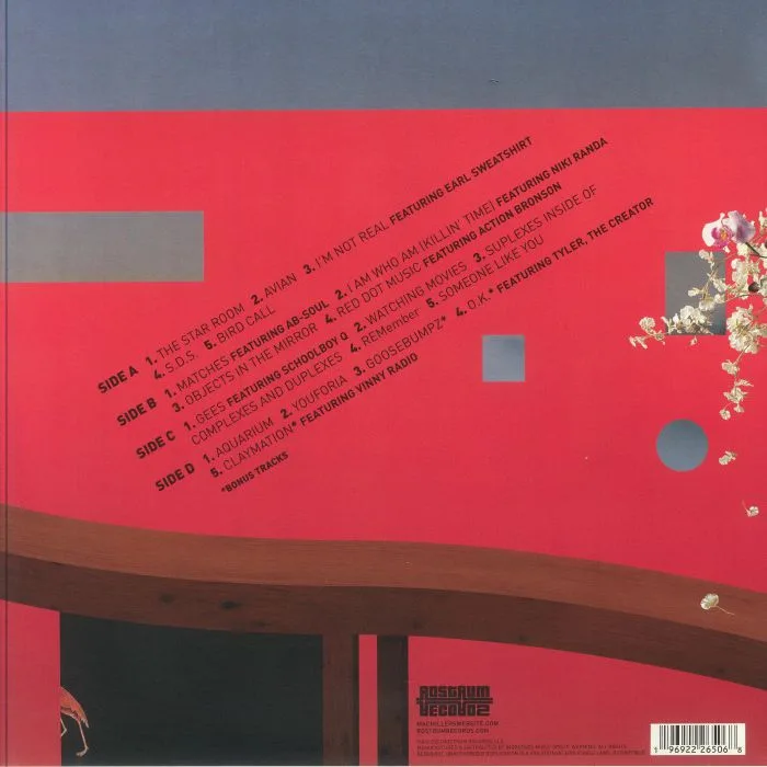 Back cover — Mac MILLER — Watching Movies With The Sound Off (10th Anniversary Edition)