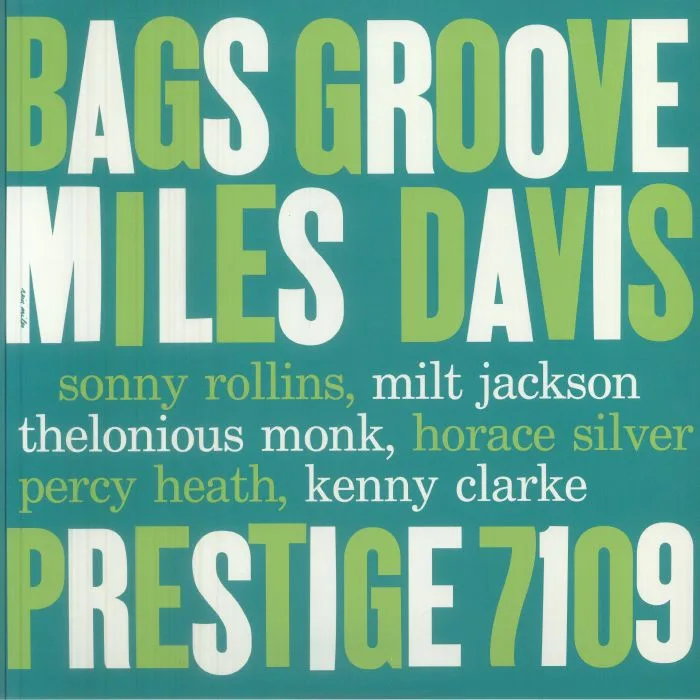 Лицевая сторона обложки — Miles DAVIS — Bags Groove (mono)