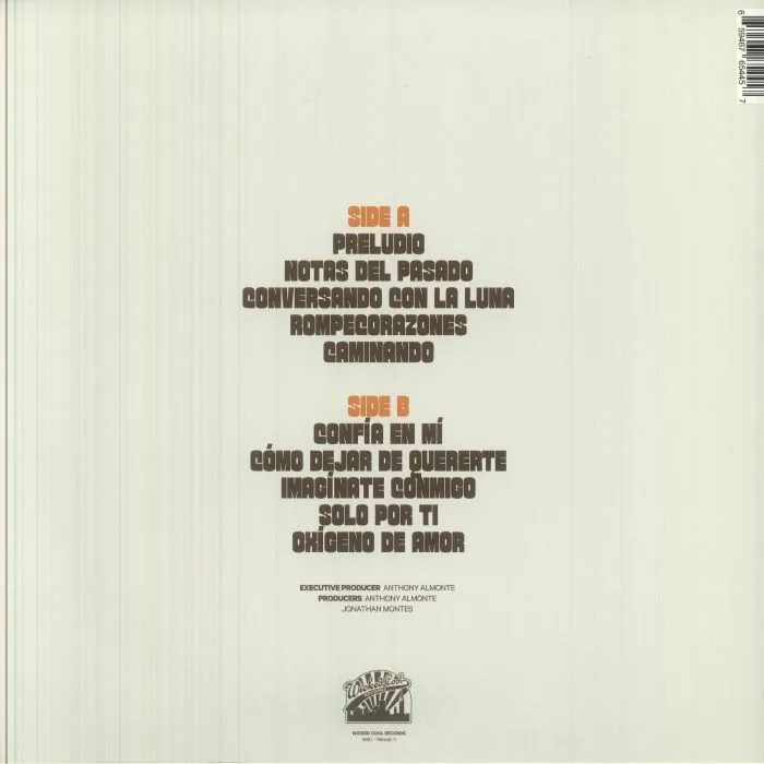 Back cover — Anthony ALMONTE — Conversando Con La Luna