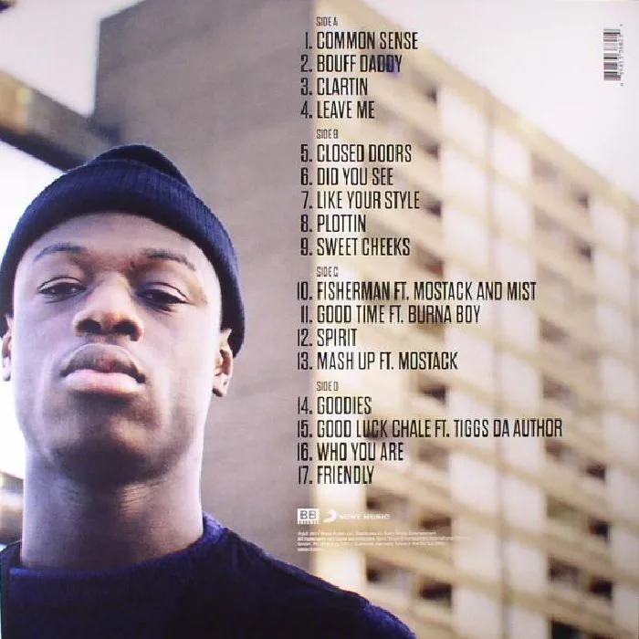Обратная сторона обложки — J HUS — Common Sense