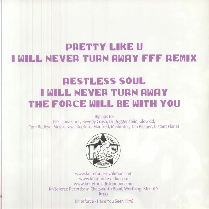 Back cover — Coco BRYCE — Pretty Like U EP