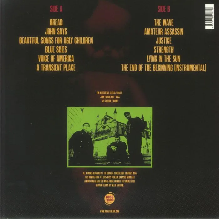 Обратная сторона обложки — RAN — Beautiful Songs For Ugly Children (reissue)