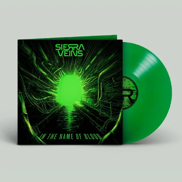 Front cover — SIERRA VEINS — In The Name Of Blood