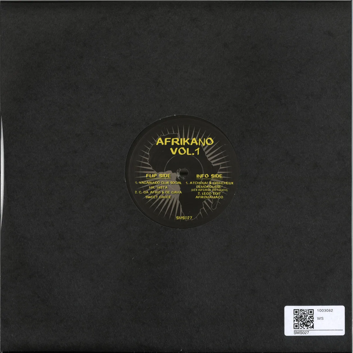 Обратная сторона обложки — Various — Afrikano Vol. 1