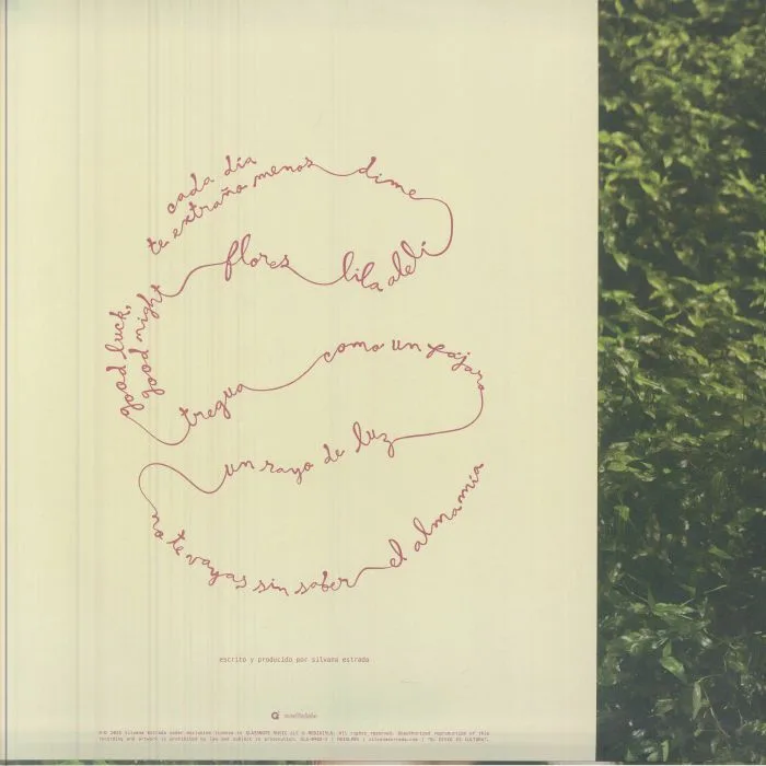 Back cover — Silvana ESTRADA — Vendran Suaves Lluvias