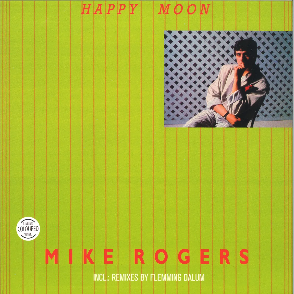 Back cover — Mike Rogers — HAPPY MOON