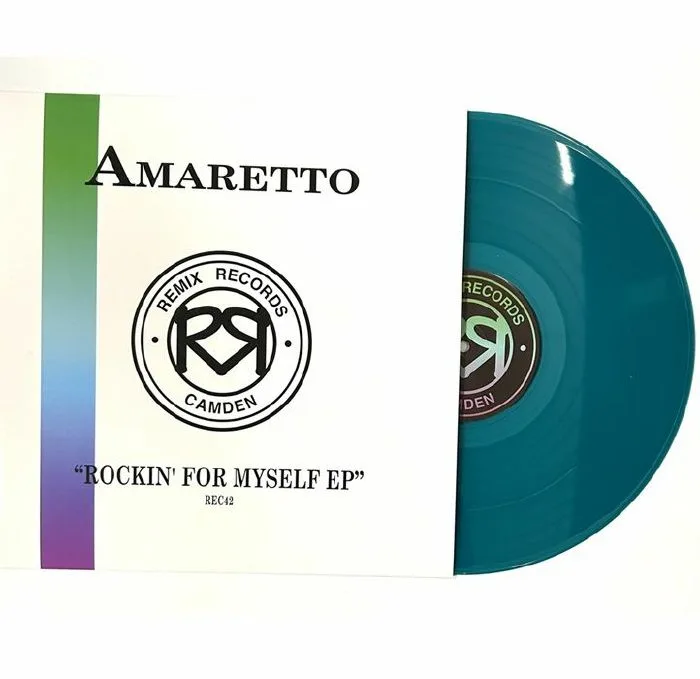 Лицевая сторона обложки — AMARETTO — Rockin' For Myself EP