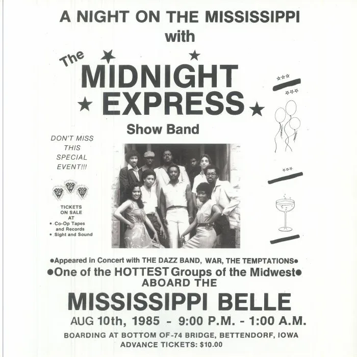 Front cover — MIDNIGHT EXPRESS — Danger Zone (reissue)