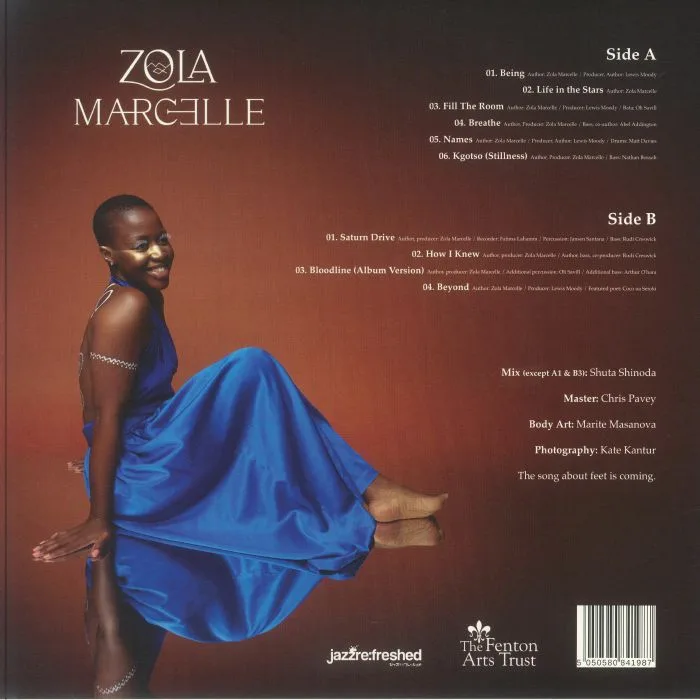 Back cover — Zola MARCELLE — Home
