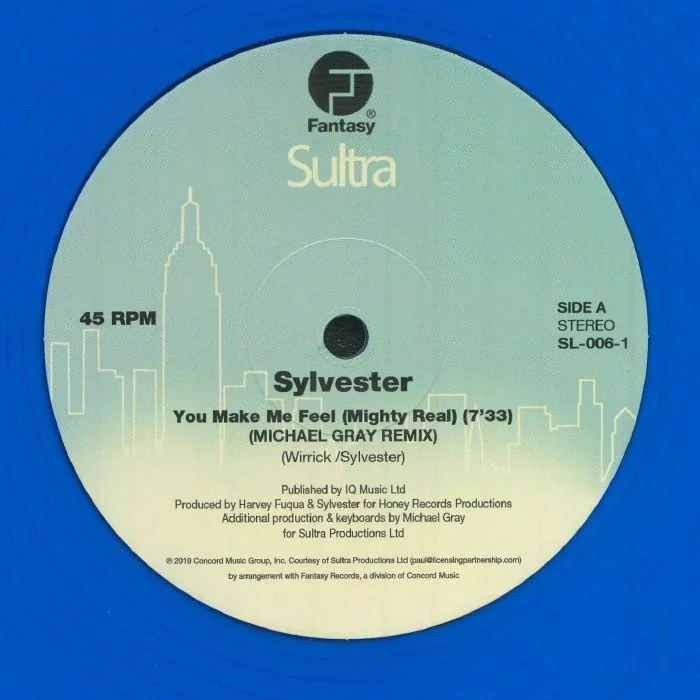 Лицевая сторона обложки — SYLVESTER — You Make Me Feel (Mighty Real) (B-STOCK)