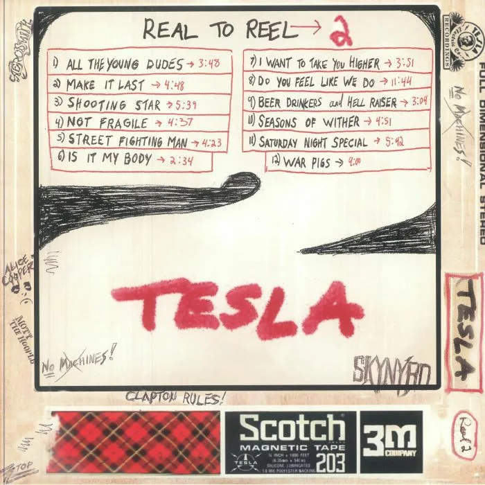 TESLA — Real To Reel Vol 2 (Record Store Day RSD 2025) (B-STOCK)