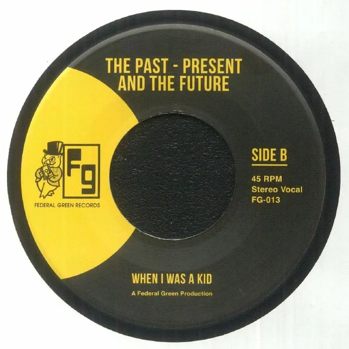 Back cover — PAST PRESENT & THE FUTURE — If I Could Live For Eternity (reissue)