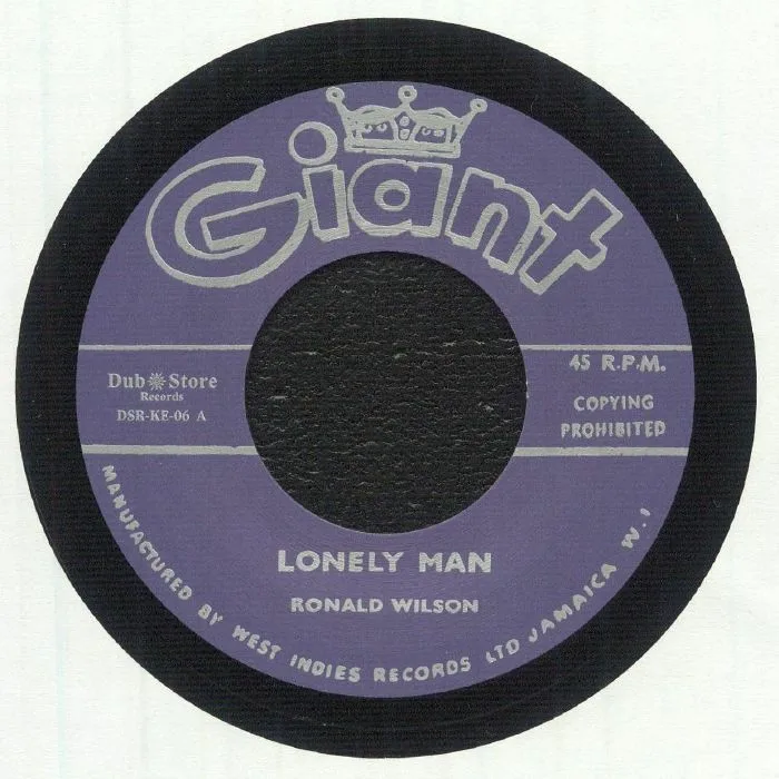 RONALD WILSON / DOUGLAS BROTHERS — Lonely Man