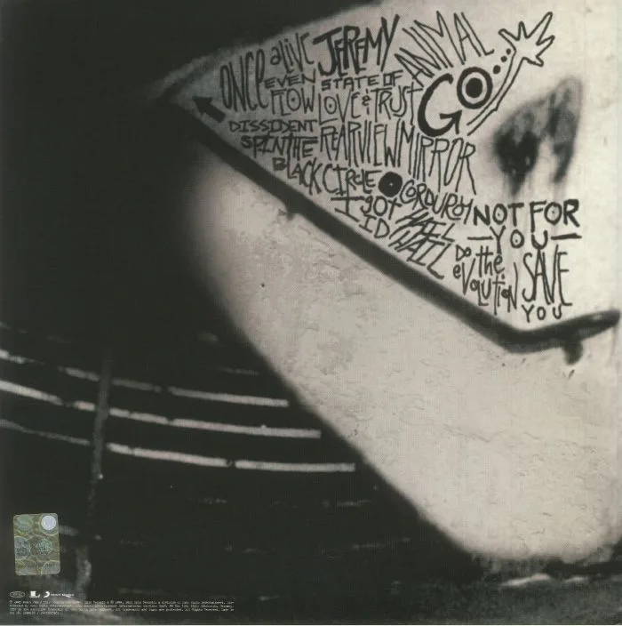 Back cover — PEARL JAM — Rearviewmirror: Greatest Hits 1991-2003: Volume 1
