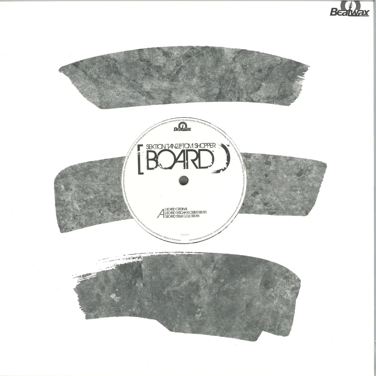Лицевая сторона обложки — Sektion Tanz&Tom Shopper — Board EP