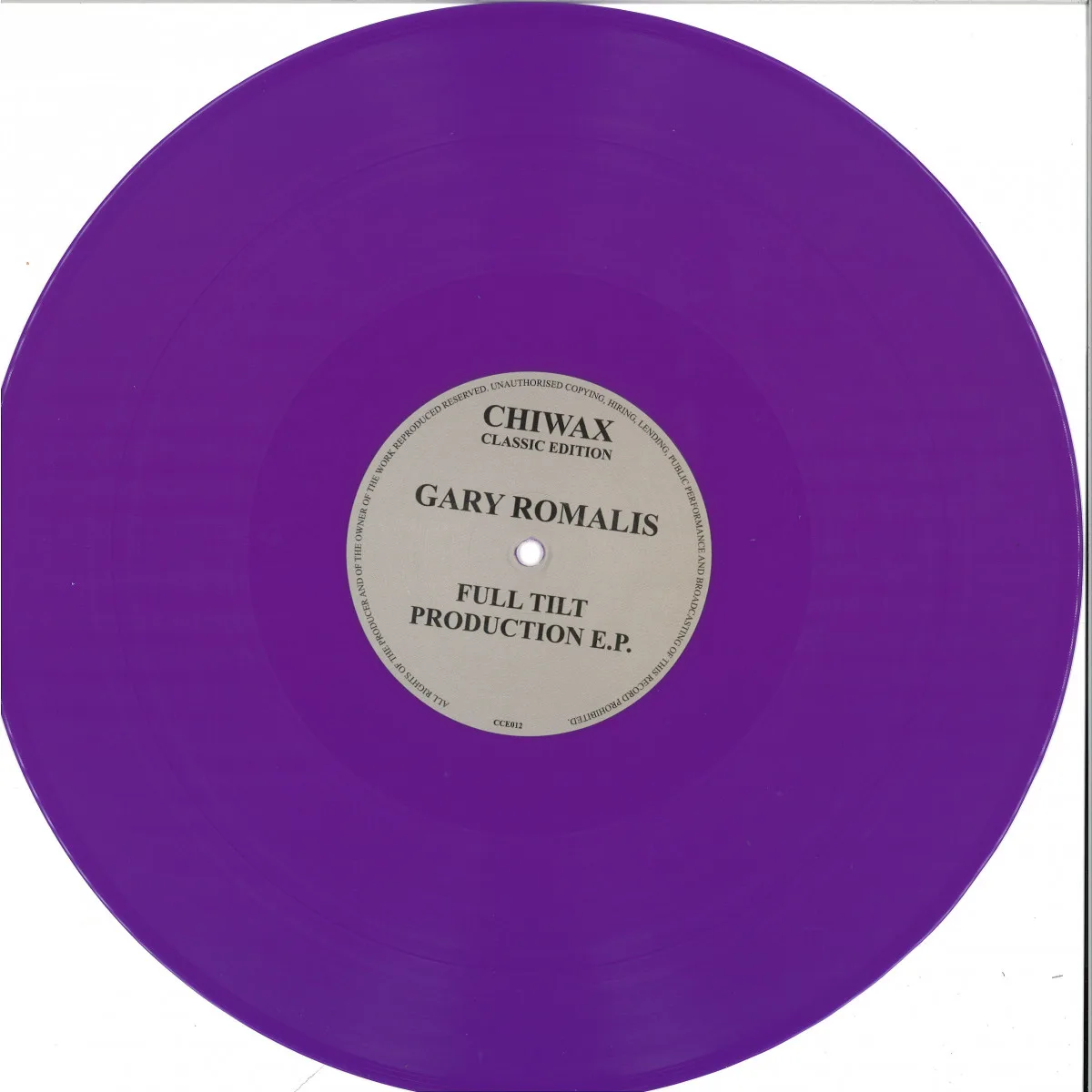 Gari Romalis — Full Tilt Production E.p.