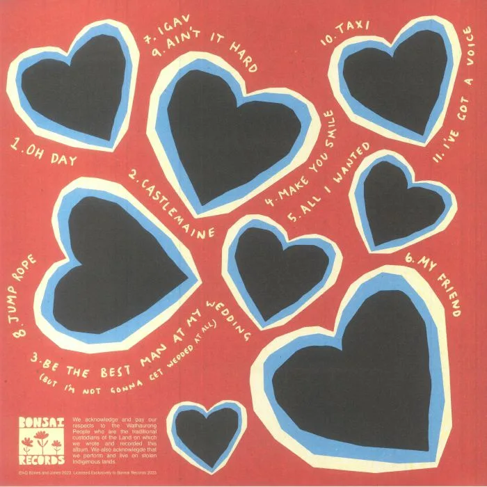 Back cover — BONES & JONES — Love You