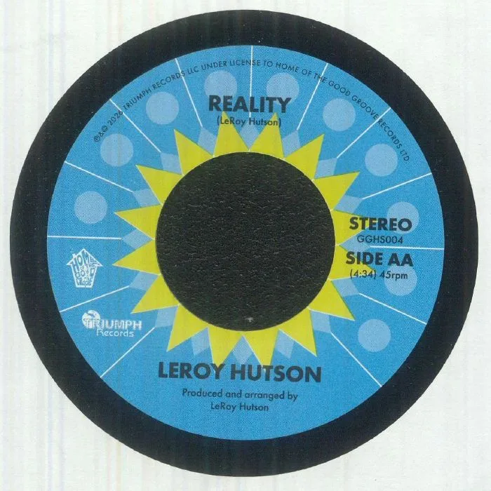 Back cover — Leroy HUTSON — Lucky Fellow