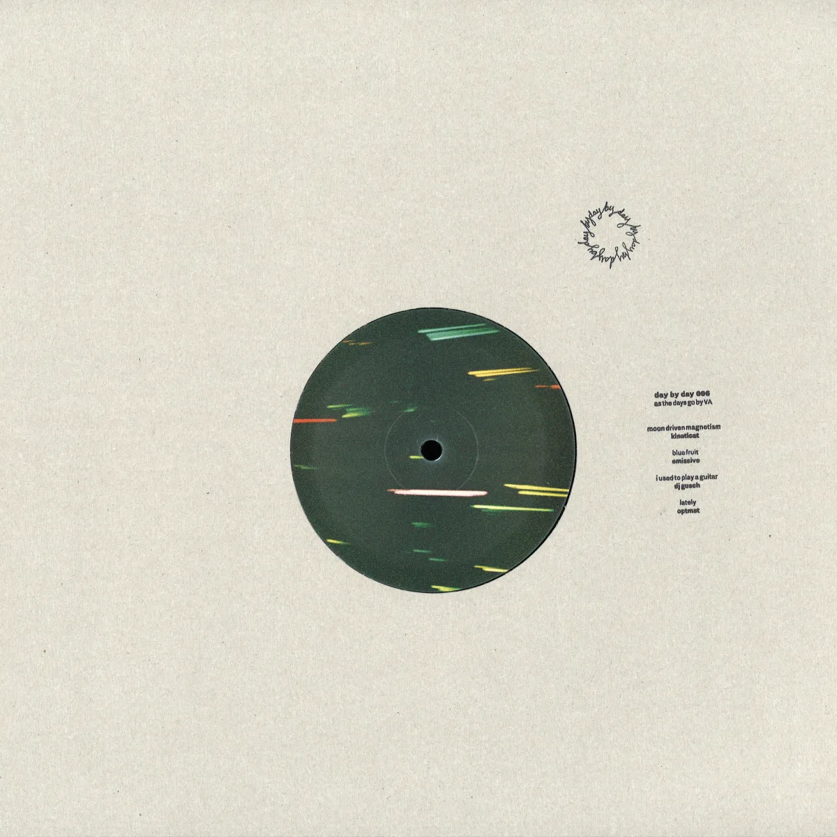 Back cover — Various — As the Days Go By VA