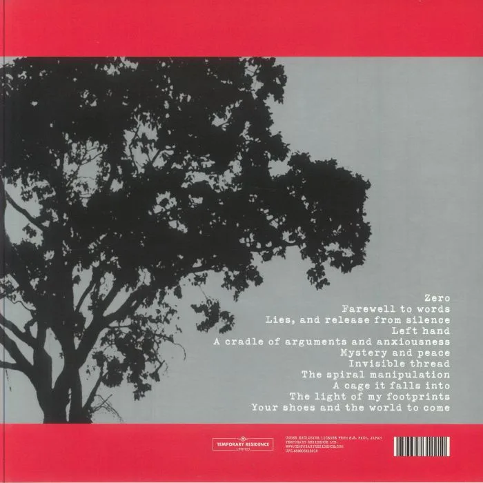 Back cover — ENVY — All The Footprints You've Ever Left & The Fear Expecting Ahead (reissue)