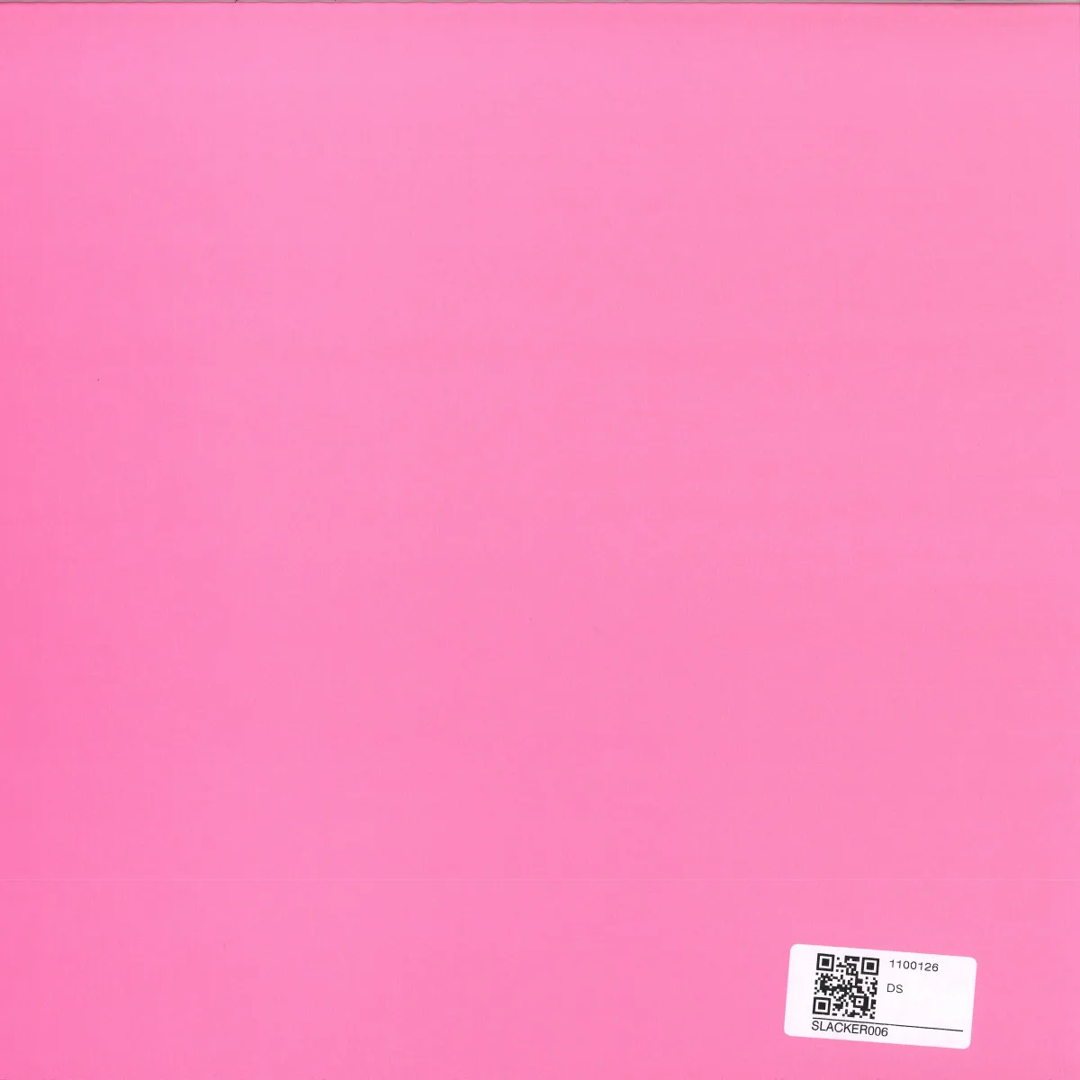 Back cover — Various — SLACKER006