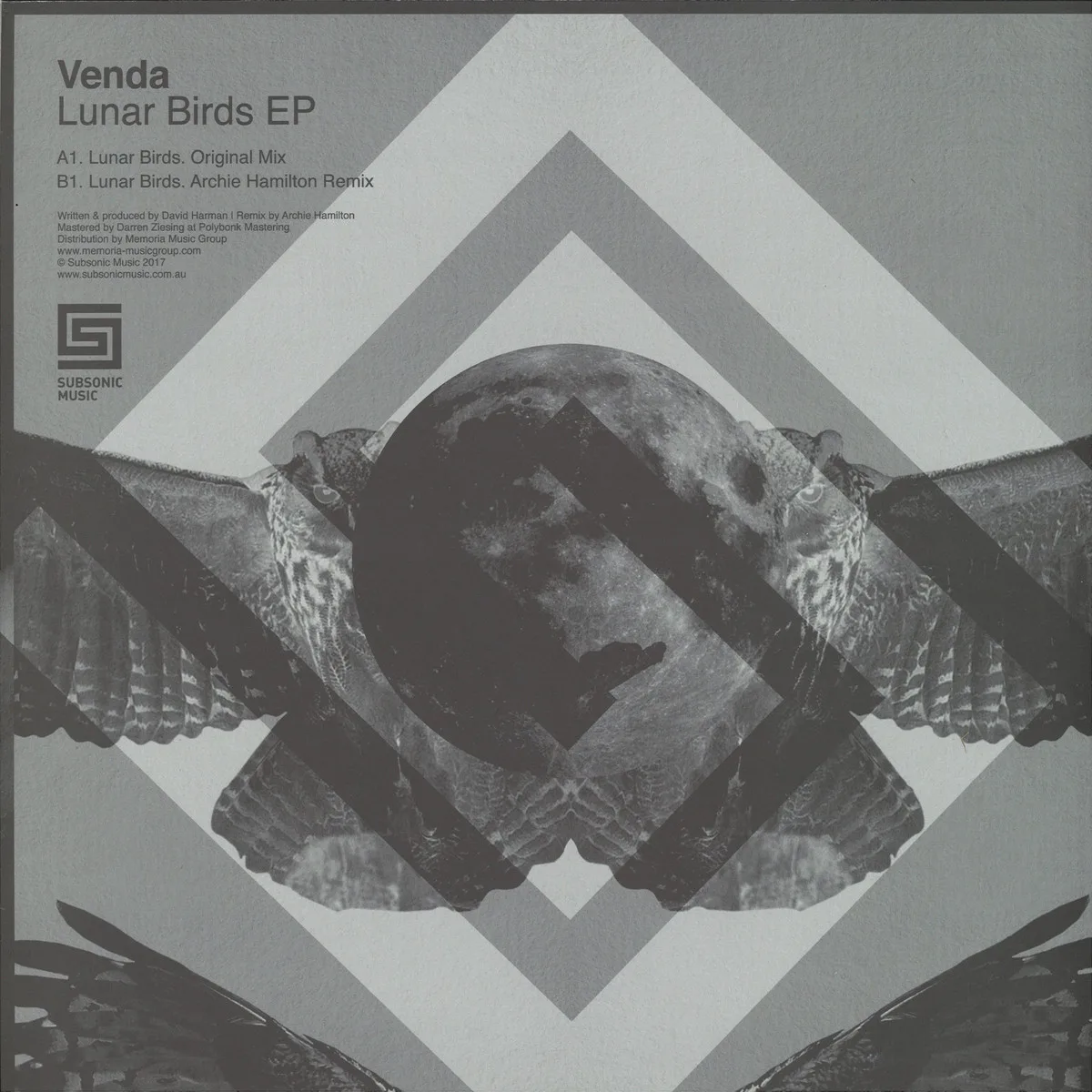 Back cover — Venda — Lunar Birds