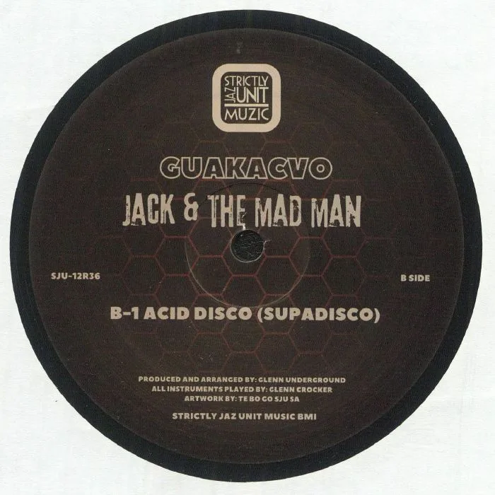 Обратная сторона обложки — GU aka CVO — Jack & The Mad Man