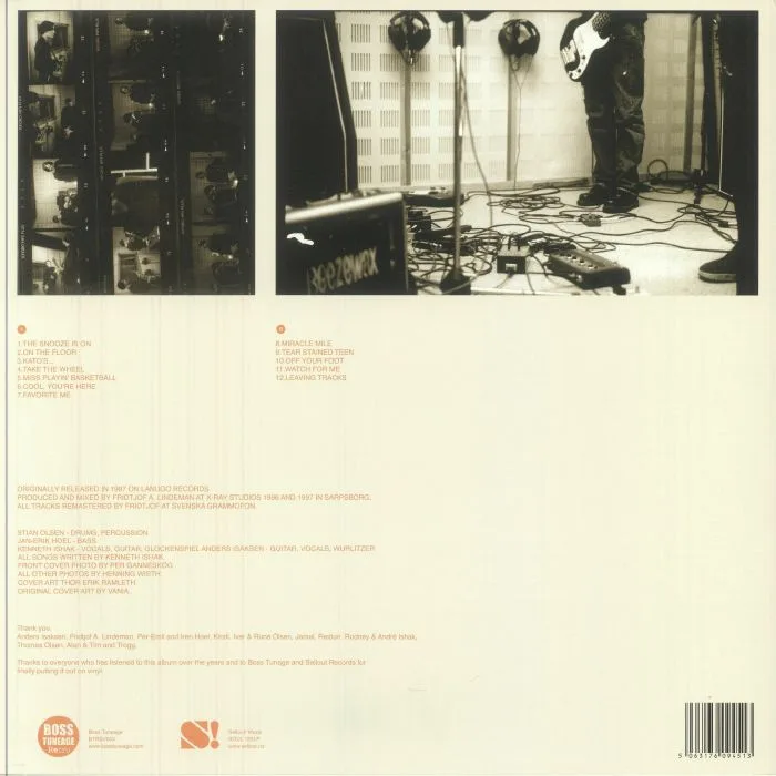 Обратная сторона обложки — BEEZEWAX — A Dozen Summits (reissue)