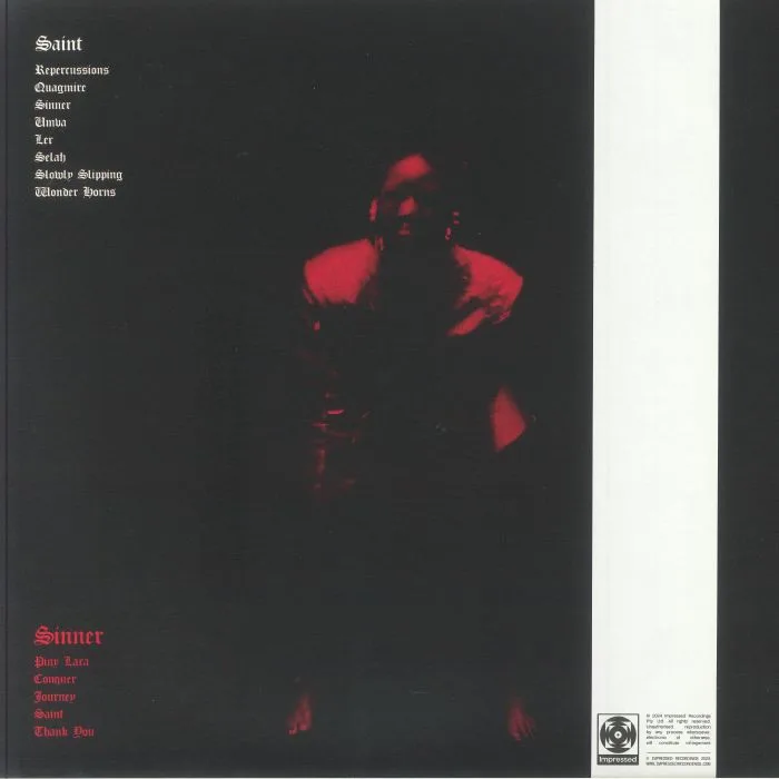 Back cover — Elsy WAMEYO — Saint Sinner