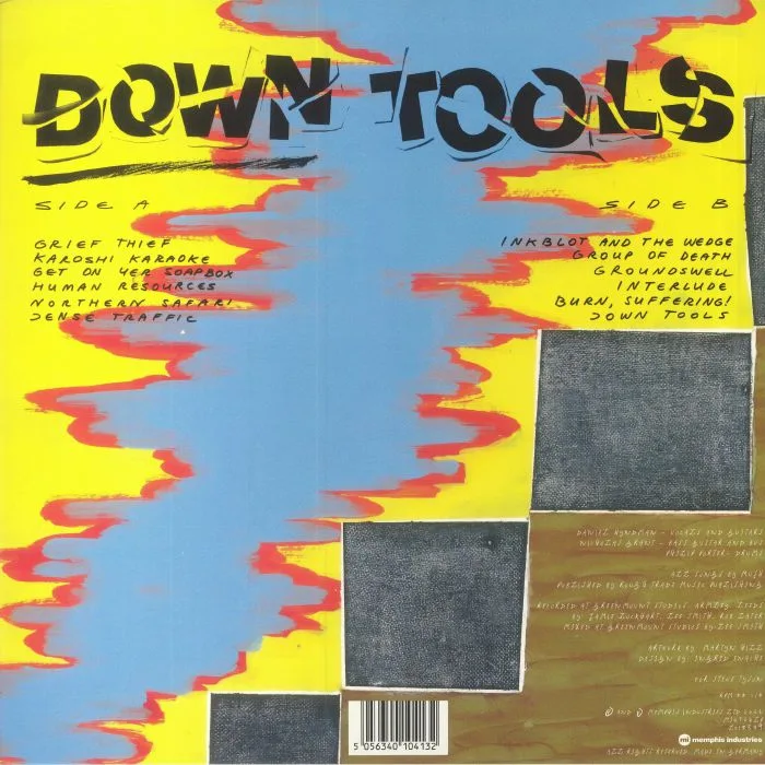 Обратная сторона обложки — MUSH — Down Tools