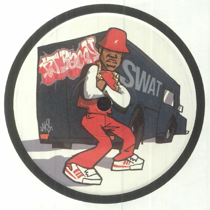Back cover — DJ BACON — Bad / Theme From SWAT
