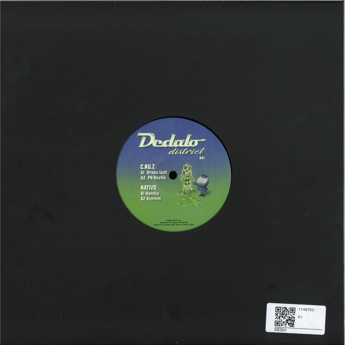 Back cover — C.ru.z / Nativo — Dedalo District