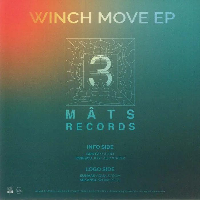 Обратная сторона обложки — GROTZ / IONESCU / SUNAAS / SEKANCE — Winch Move EP