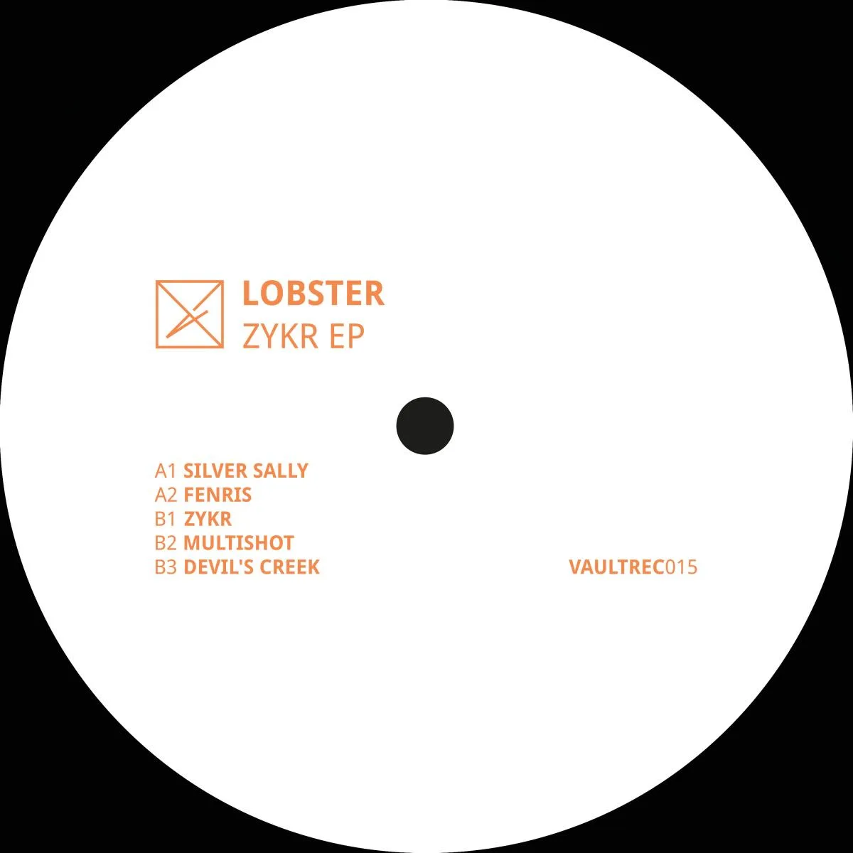 Back cover — Lobster — Zykr EP