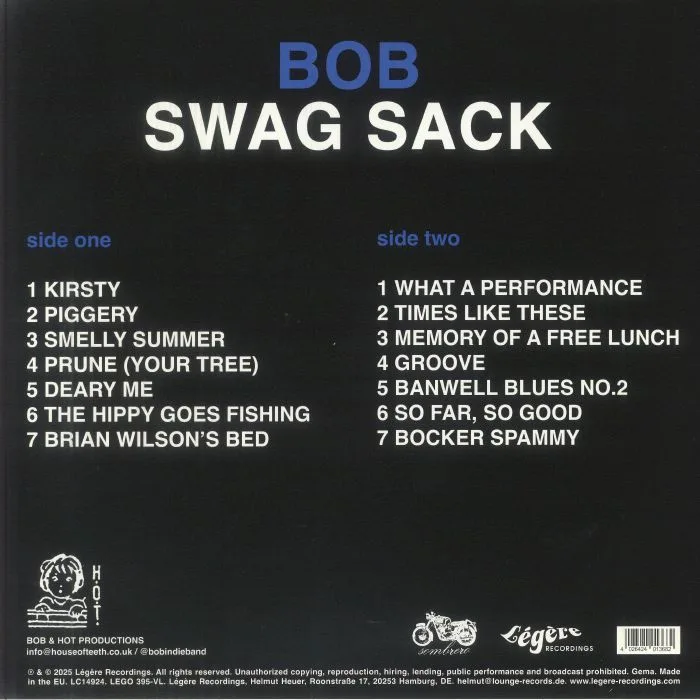 Обратная сторона обложки — BOB — Swag Sack