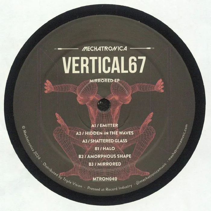 Front cover — VERTICAL67 — Mirrored EP