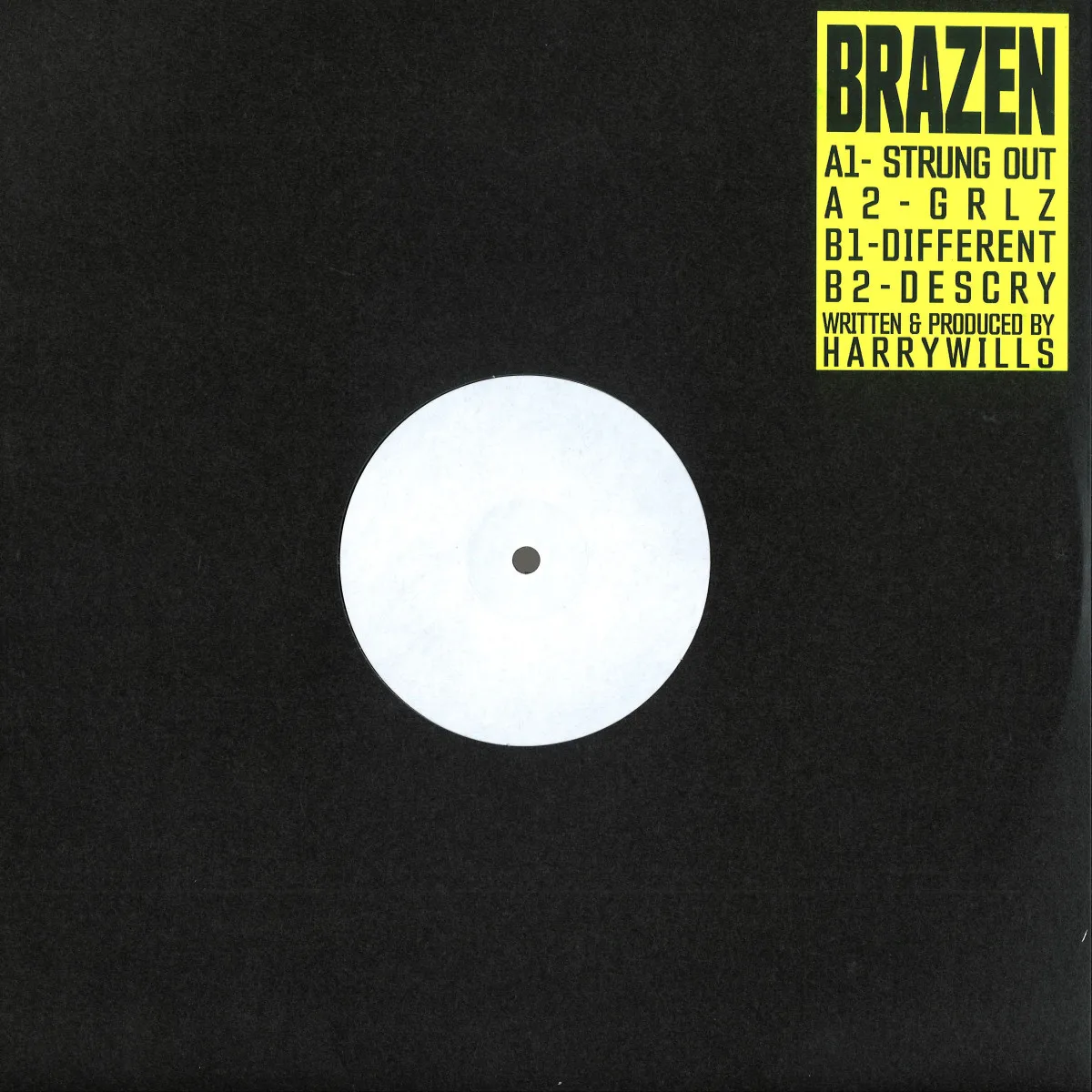 Обратная сторона обложки — Brazen — Strung Out