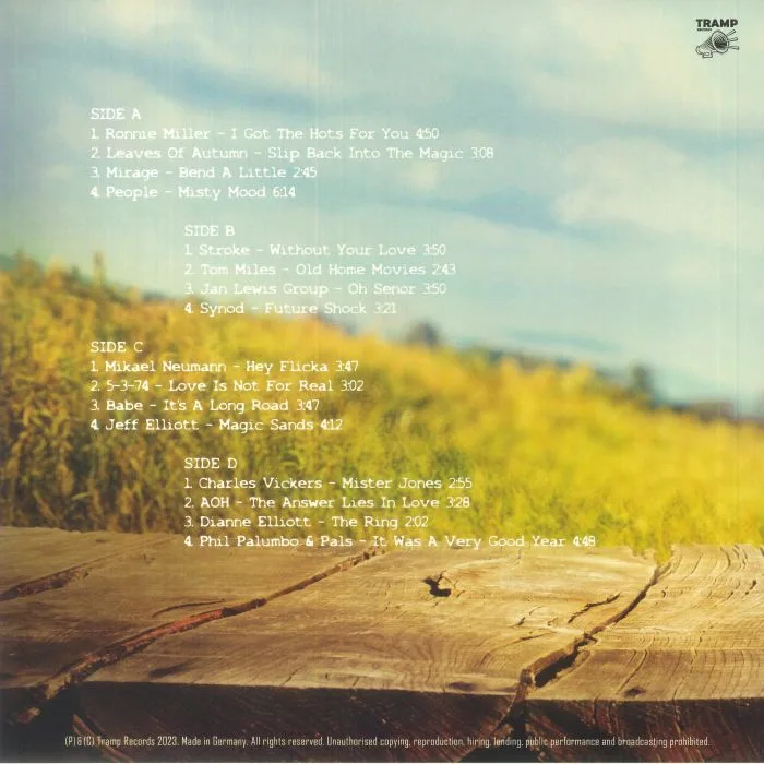 Обратная сторона обложки — VARIOUS — Praise Poems Volume 9: A Journey Into Deep Soulful Jazz & Funk From The 1970s